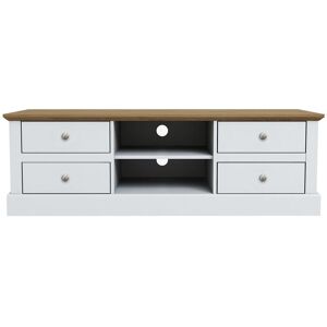 Lpd Furniture - Devon tv Unit White