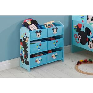 Mickey Mouse Storage Unit - Blue - Disney