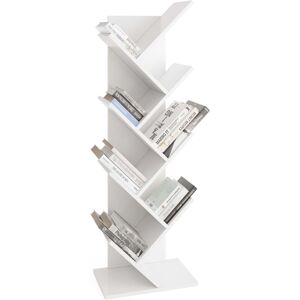 Berkfield Home - fmd Standing Geometric Bookshelf White