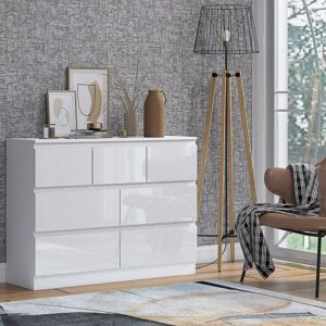 Fwstyle - Stora Modern Merchant Chest - White Gloss