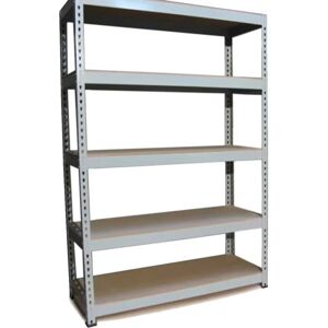 Monster Shop - Garage Shelving / 120cm Grey Shed Shelves / Extra Wide Warehouse