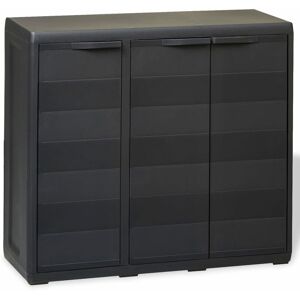 Bloomsbury Market - Garden 34' h x 38' w x 15' d Storage Cabinet with 2 Shelves by Black