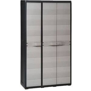 Bloomsburymarket - Glinda 67' h x 38' w x 15' d Garden Storage Cabinet with 4 Shelves by Bloomsbury Market - Grey