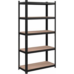 Songmics - Garage Shelving, 5-Tier Storage Rack, 180 x 90 x 40 cm, Max. Load 875 kg (175 kg per Tier), Shelving Unit, Adjustable Shelves, Reinforced