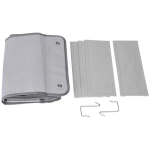 Warmiehomy - Grey Door Cabinet Non Woven Fabric Hanging Organizer