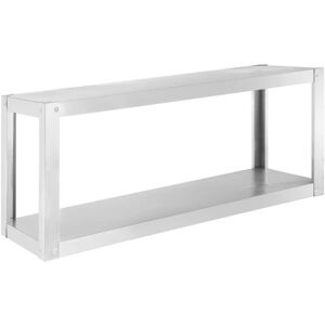 Royal Catering - Hanging Shelf Gastro Kitchen Shelf 2 Shelves Stainless Steel 120X38Cm 60Kg Load