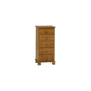 Netfurniture - Holmes Storage Chest - 5 Draw - Brown