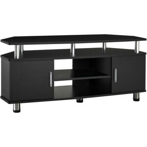 Tv Unit Cabinet with Storage Shelves and Cupboard Entertainment Center - Black - Homcom