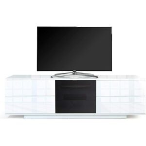 Avitus ultra White BeamThru GlossFinish with 4-White Drawers 32-65 Flat Screen tv Cabinet - Homeology