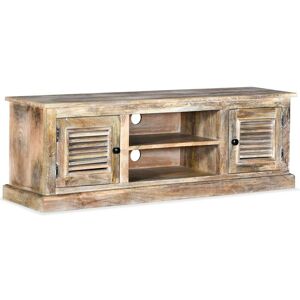Tv Cabinet Solid Mango Wood VD11253 - Hommoo