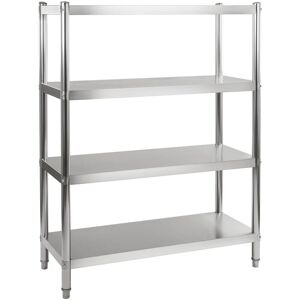 Royal Catering - Kitchen Shelving Storage Rack Workshop Organiser Unit Stainless Steel Racking