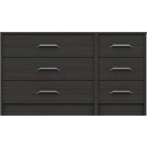 Netfurniture - Marianne 3 Drawer Double Chest Fully Assembled Grey - Grey