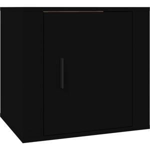 Berkfield Home - Mayfair Bedside Cabinet Black 50x39x47 cm