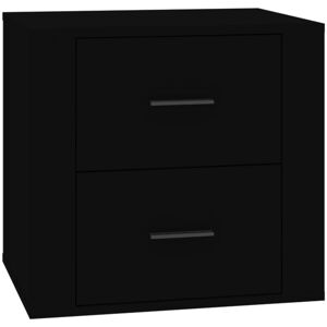 Berkfield Home - Mayfair Bedside Cabinet Black 50x39x47 cm