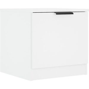 Berkfield Home - Mayfair Bedside Cabinet White 40x39x40 cm