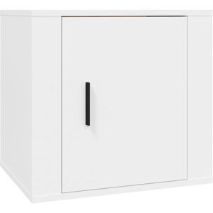 Berkfield Home - Mayfair Bedside Cabinet White 50x39x47 cm