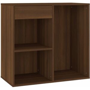 BERKFIELD HOME Mayfair Cosmetic Cabinet Brown Oak 80x40x75 cm Engineered Wood