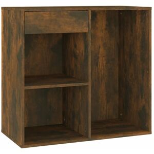 BERKFIELD HOME Mayfair Cosmetic Cabinet Smoked Oak 80x40x75 cm Engineered Wood