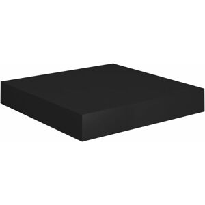 Berkfield Home - Mayfair Floating Wall Shelf Black 23x23.5x3.8 cm mdf