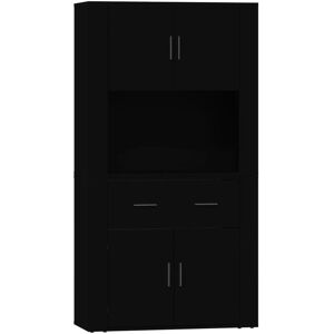 Berkfield Home - Mayfair Highboard Black Engineered Wood