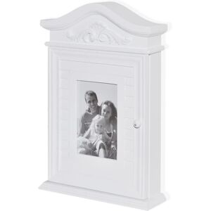 Berkfield Home - Mayfair Key Cabinet with Photo Frame White