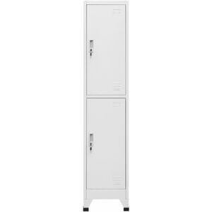 Berkfield Home - Mayfair Locker Cabinet with 2 Compartments 38x45x180 cm