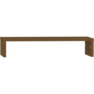 Berkfield Home - Mayfair Monitor Stand Honey Brown 50x27x10 cm Solid Wood Pine