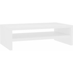 Berkfield Home - Mayfair Monitor Stand White 42x24x13 cm Engineered Wood