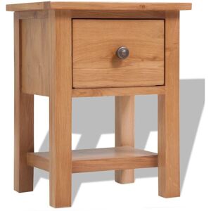 BERKFIELD HOME Mayfair Nightstands 2 pcs 36x30x47 cm Solid Oak Wood