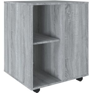 BERKFIELD HOME Mayfair Rolling Cabinet Grey Sonoma 60x53x72 cm Engineered Wood