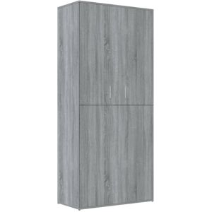 BERKFIELD HOME Mayfair Shoe Cabinet Grey Sonoma 80x39x178 cm Engineered Wood