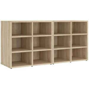 BERKFIELD HOME Mayfair Shoe Cabinets 2 pcs Sonoma Oak 52.5x30x50 cm