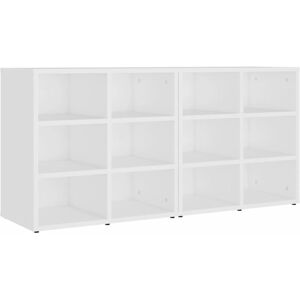 BERKFIELD HOME Mayfair Shoe Cabinets 2 pcs White 52.5x30x50 cm