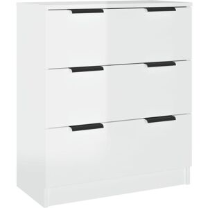 BERKFIELD HOME Mayfair Sideboard High Gloss White 60x30x70 cm Engineered Wood