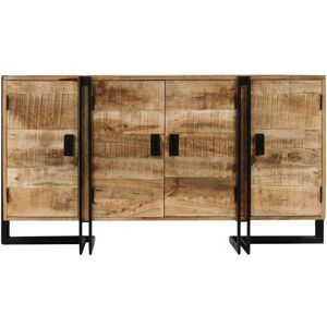 BERKFIELD HOME Mayfair Sideboard Solid Mango Wood 150x40x80 cm