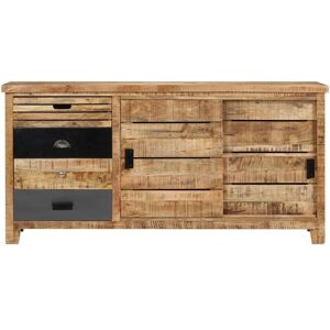 BERKFIELD HOME Mayfair Sideboard Solid Mango Wood 160x40x80 cm