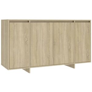 Berkfield Home - Mayfair Sideboard Sonoma Oak 135x41x75 cm Engineered Wood