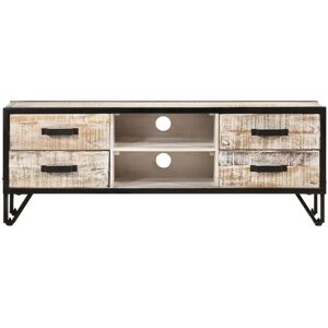 Berkfield Home - Mayfair tv Cabinet 110x30x41 cm Solid Acacia Wood