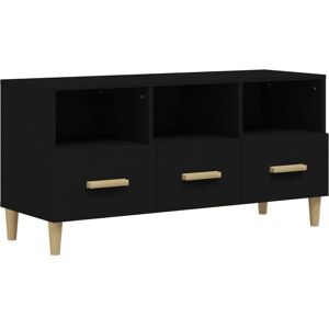 Berkfield Home - Mayfair tv Cabinet Black 102x36x50 cm Engineered Wood