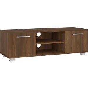 Berkfield Home - Mayfair tv Cabinet Brown Oak 110x40x35 cm Engineered Wood