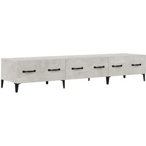 BERKFIELD HOME Mayfair tv Cabinet Concrete Grey 150x34,5x30 cm Engineered Wood