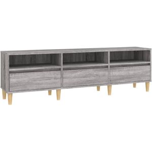 BERKFIELD HOME Mayfair tv Cabinet Grey Sonoma 150x30x44.5 cm Engineered Wood