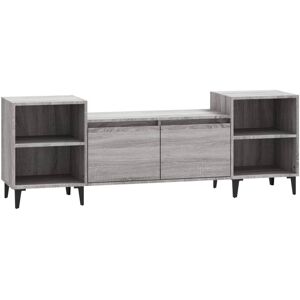 BERKFIELD HOME Mayfair tv Cabinet Grey Sonoma 160x35x55 cm Engineered Wood