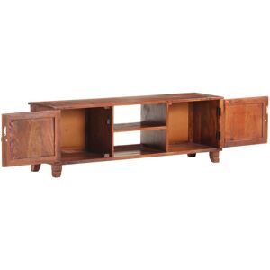 BERKFIELD HOME Mayfair tv Cabinet Honey Brown 120x30x41 cm Solid Acacia Wood