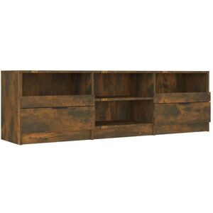 BERKFIELD HOME Mayfair tv Cabinet Smoked Oak 150x33.5x45 cm Engineered Wood