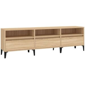 BERKFIELD HOME Mayfair tv Cabinet Sonoma Oak 150x30x44.5 cm Engineered Wood