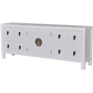 Berkfield Home - Mayfair tv Cabinet White 110x24x48 cm Engineered Wood