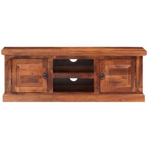 Berkfield Home - Mayfair tv Cabinet with Doors 112x30x40 cm Solid Wood Acacia