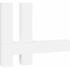 Berkfield Home - Mayfair Wall-mounted tv Cabinet White Engineered Wood