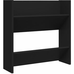 BERKFIELD HOME Mayfair Wall Shoe Cabinet Black 60x18x60 cm Engineered Wood